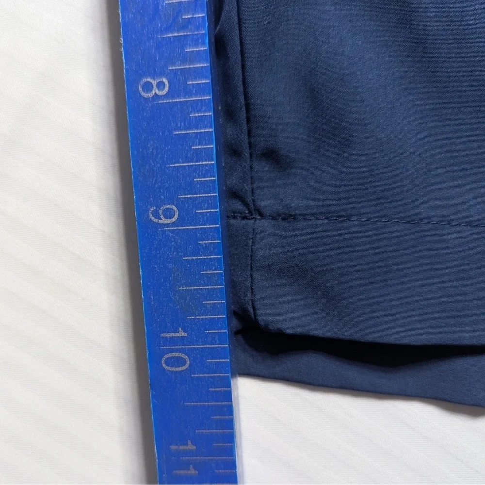 Adidas Golf Shorts Mens‎ Blue Flat Front Stretch Performance Active Shorts